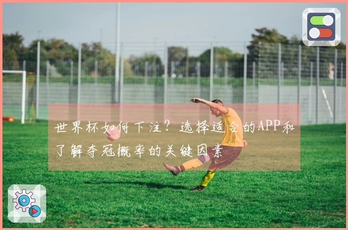 世界杯如何下注？选择适合的APP和了解夺冠概率的关键因素